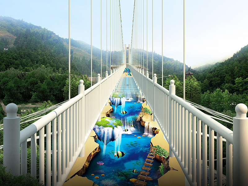 玻璃吊橋